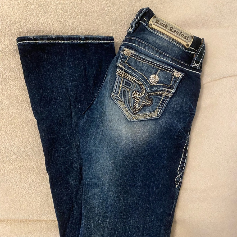 Rock Revival Sundee Mid-Rise Bootcut Jeans